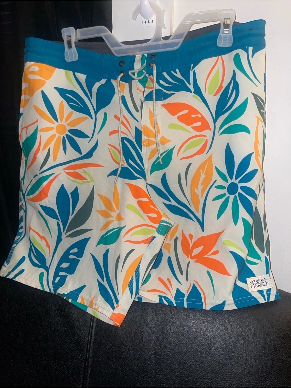 O’Neill Sol Cruzer Men's Tropical 19” Board Shorts Size 33 NWOT